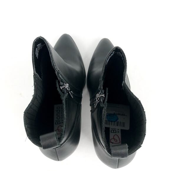 BLONDO Women's Reese Ankle Boot US 9.5 Black Leather Waterproof Bootie NWOB - Picture 9 of 13